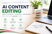 review and edit ai generated content in hungarian