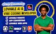 be ur lovable dev, lovabel ai, lovable website, supabase, vibe coding, replit ai