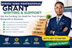 write professional grant proposals and grant applications