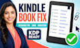 fix KDP formatting, kindle book hyperlinks and ebook navigation