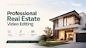 edit a professional real estate video