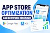 do aso keyword research and app optimization