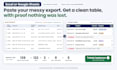 automate excel and google sheets data cleaning for recurring exports