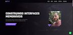 build a responsive angular website or landing page
