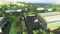 create industrial animation 3d recycling plant and waste processing energy plant