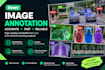 do accurate image annotation,images labeling and video annotation