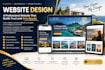 wordpress website header and footer