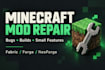 fix minecraft mod bugs and add small custom features