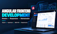 build a modern angular frontend or admin dashboard