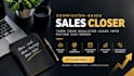 be a commission based sales closer, b2b sales representative