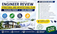 engineer review structural and architectural plan, building permit, solar permit