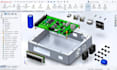 design plastic electronics enclosure cad with draft angles and wall thickness