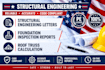do structural engineering letters foundation inspection reports roof truss cal