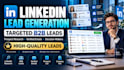 do linkedin lead generation and prospect research