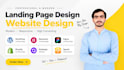 design a modern e commerce and elementor landing page