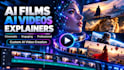 create cinematic ai generated short films, ai video creator