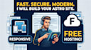 build a fast secure website with free cloudflare hosting