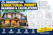 residential structural permit drawings and calculations