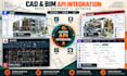 develop revit plugin sketchup extension autocad addin and custom api integration