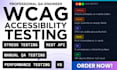 mobile app web accessibility testing wcag audit ada compliance QA sec 508 wcag