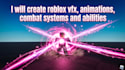 create roblox vfx animations combat systems and abilities