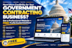 design government contract b2b website to win sam gov contracts, bid proposal