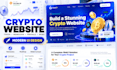 build crypto website, crypto token, memecoin, presale landing page, web3 website