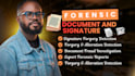 do forensic document, forgery, signature verification and fraud detection