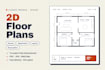 draw 2d house floor plan, apartment plan, layout plan, evacuation plan
