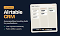 build an airtable CRM with automated lead tracking