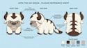 design custom plush toy labubu mascot character and plushie reference sheets