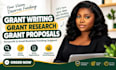do grant writing, grant proposal and grant application