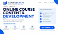 create online course content and course development