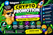 do crypto telegram promotion pump fun promotion