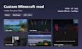 create a custom minecraft mod for fabric or neoforge