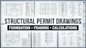 structural permit drawings foundation framing calculations