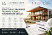 create structural drawings, framing plans and foundation details, structure cal