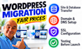 migrate website and vps