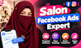 create and manage facebook ads for salon bookings