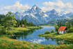landscape oil painting art