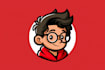 design a cute cartoon mascot logo