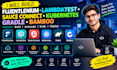 build fluentlenium lambda test sauce connect kubernetes gradle bamboo