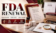 fda renewal registration for food cosmetics, supplements and medical device