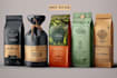 design coffee labels, packaging, and pouches