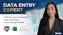 data entry expert eng esp