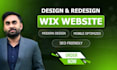 build wix website design, wix website redesign, or wix business website