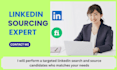 source candidates using linkedin and provide profiles and contact details