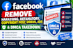 remove infringing content under dmca facebook tiktok