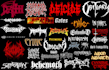 design rock, metal, progressive metalcore, hardcore logo