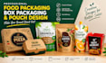food packaging, box packaging, pouch design
